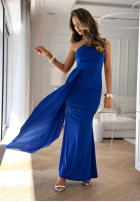 Asymetryczna Kleid maxi Time To Dance Kobaltblau