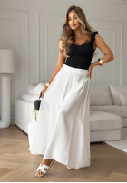 Bluse na ramiączkach Prioritize Yourself Schwarz