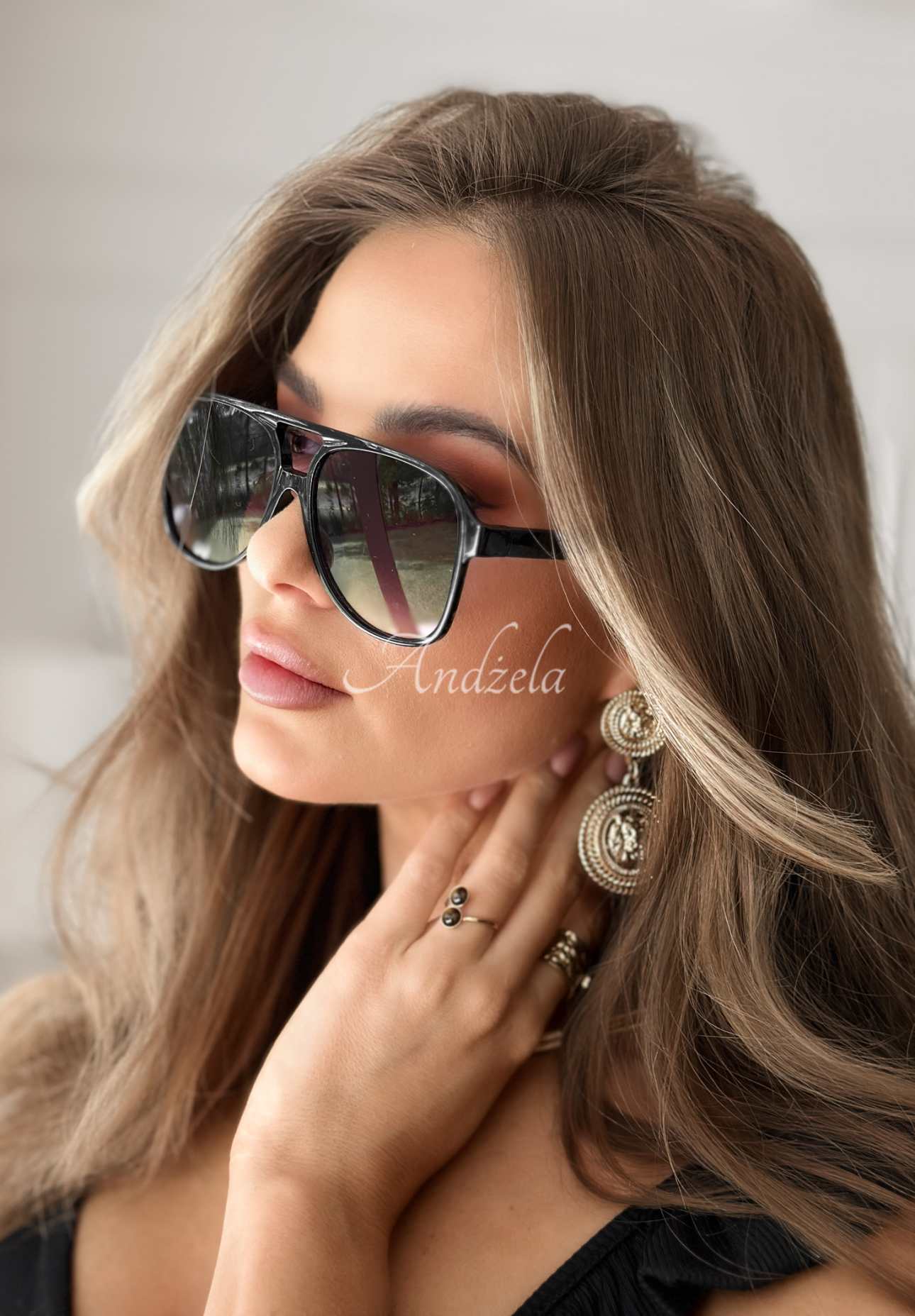 Sonnenbrille Sunnies For Me Schwarz