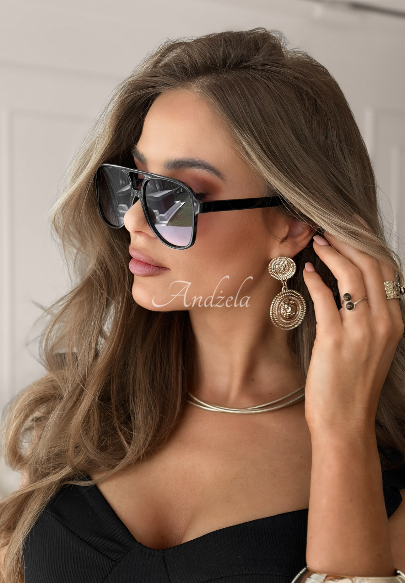 Sonnenbrille Sunnies For Me Schwarz