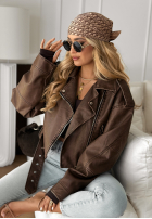 Tuch Mit Muster Offering Of Love Beige-Schokoladenbraun