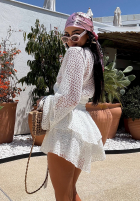 Koronkowe spódnico-spodenki La Milla Exquisite Lace Weiß