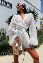 Koronkowe spódnico-spodenki La Milla Exquisite Lace Weiß
