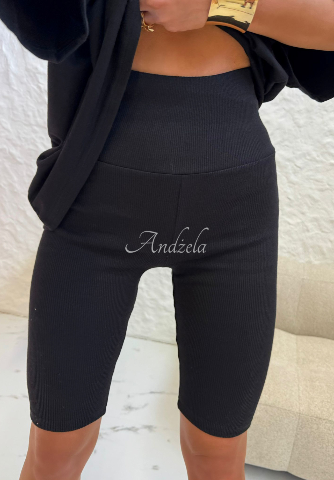 Radlershorts La Milla Love Paris Schwarz