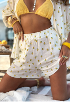 Hemd w cytrynki Fresh Lemon Juice Ecru
