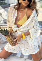 Hemd w cytrynki Fresh Lemon Juice Ecru