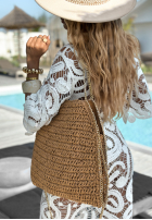 Pleciona Tasche z łańcuszkiem Whitehaven Beach Camel
