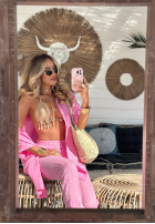 Lniana Shirt Sun Symphony in pink