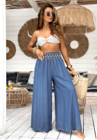 Hose wide leg Extremely Welcome Blau