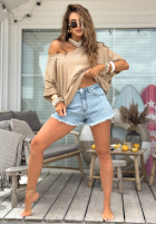 T-Shirt oversize Need To Breathe Beige