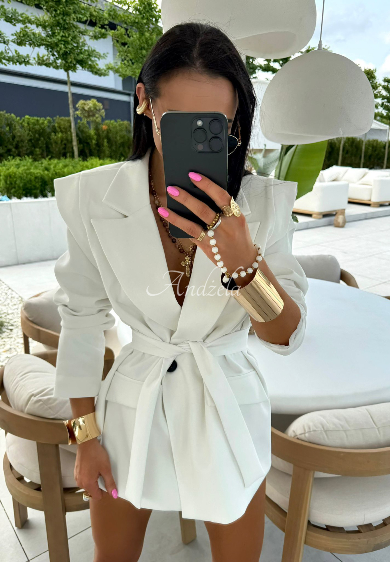 Blazer La Milla The Only One Ecru