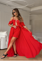 Set Kleid i krótkie spodenki Summer Coctails Rot
