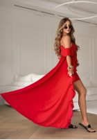 Set Kleid i krótkie spodenki Summer Coctails Rot