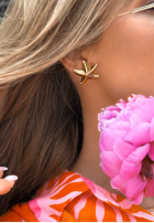 Ohrringe Starfish Gold
