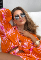 Brille przeciwsłoneczne Glamorous Glances Gold-Schwarz