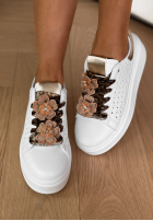 Ażurowe Sportschuhe Girly Steps Weiß