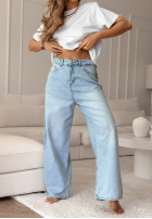 Hose Jeans baggy Ashland Hellblau