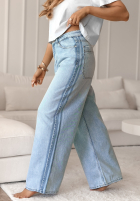 Hose Jeans baggy Ashland Hellblau