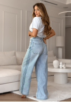 Hose Jeans baggy Ashland Hellblau