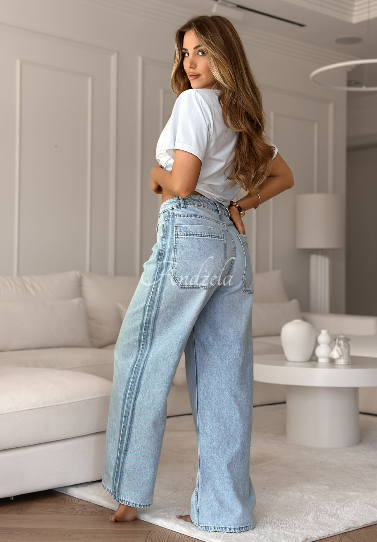 Jeanshose Ashland Hellblau