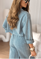 Hose Jeans To Be Wonderful Hellblau