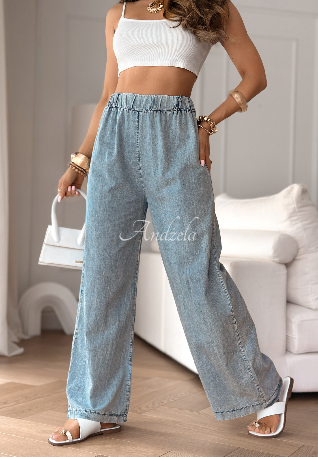 Jeans To Be Wonderful Hellblau