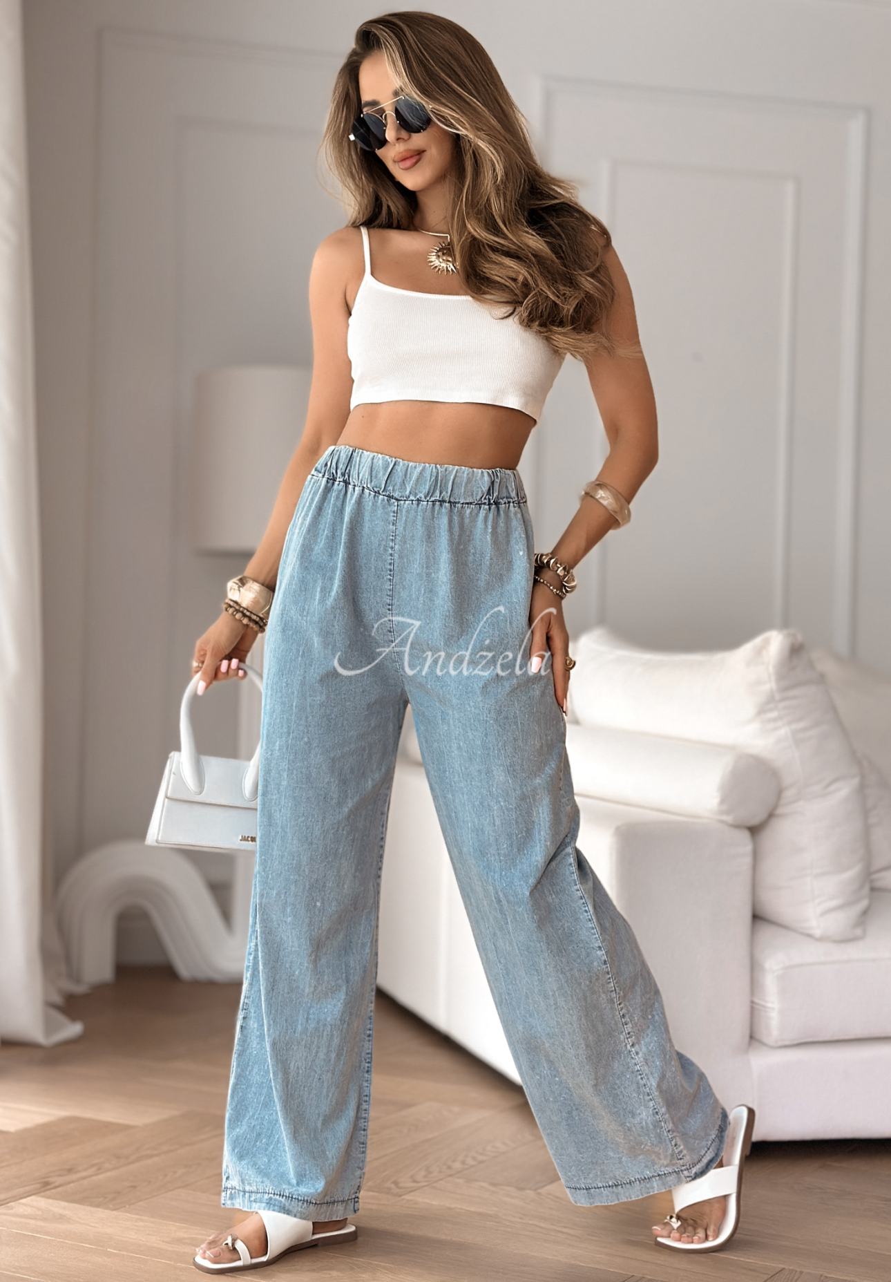 Jeans To Be Wonderful Hellblau