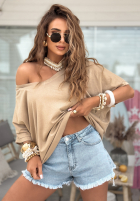 T-Shirt oversize Need To Breathe Beige