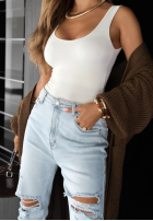Hose Jeans z przetarciami Miss Ripps Hellblau