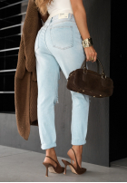 Hose Jeans z przetarciami Miss Ripps Hellblau