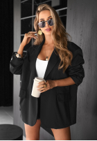 Blazer oversize Monticello Schwarz