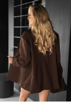Blazer oversize Monticello Schokoladenbraun