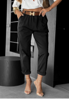 Hose z paskiem Take A Look Schwarz