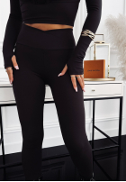 Legginsy I Am Ready Now czarne