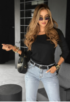 Bluse longsleeve Not Available Schwarz