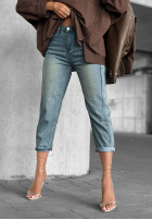 Hose Jeans mom fit You Never Asked Blau