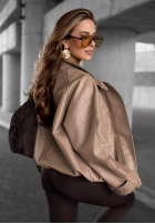 Skórzana Jacke Benjamin Hill Beige