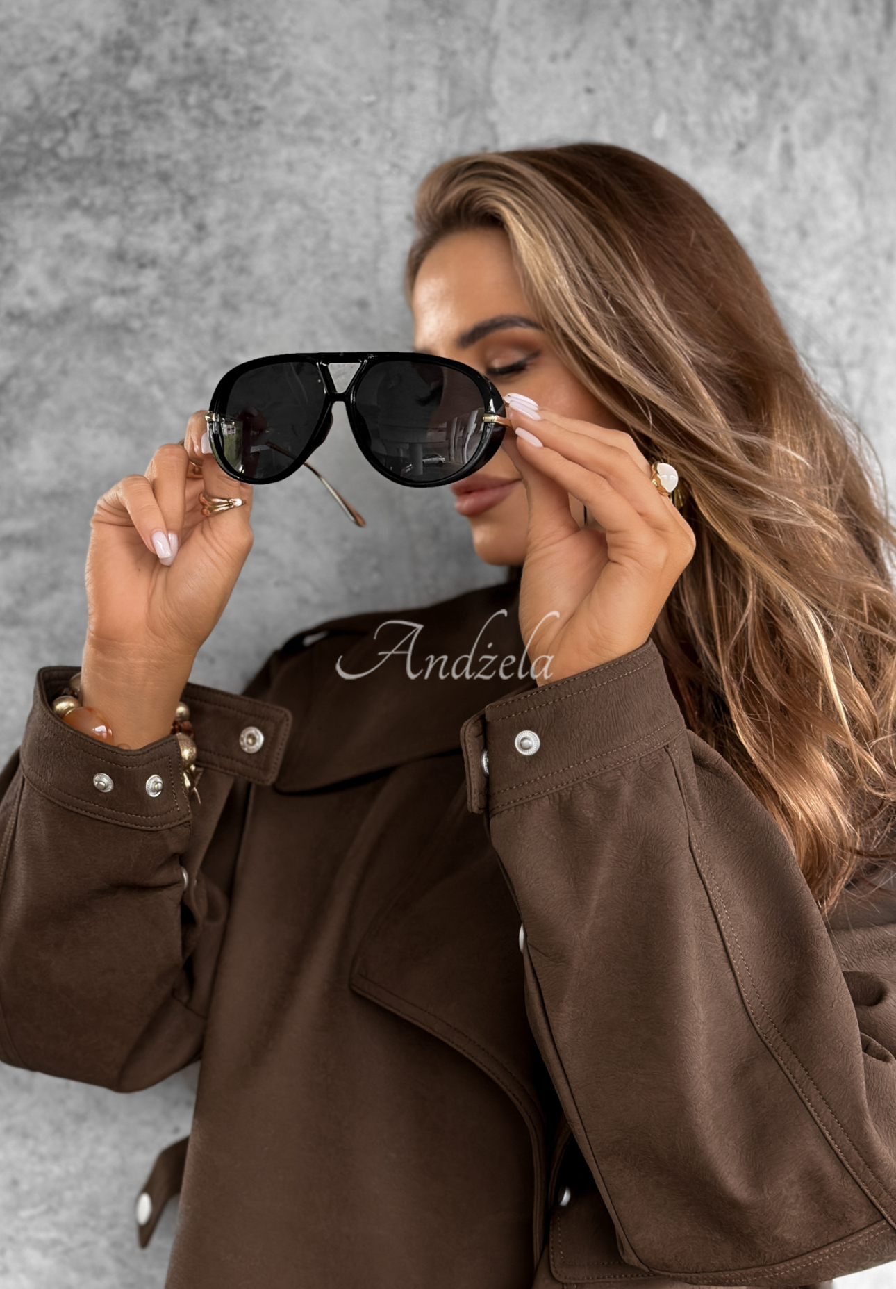 Sonnenbrille New Chicago Schwarz