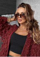 Brille przeciwsłoneczne Mit Muster Sunnies For Me Braun