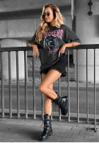 T-Shirt z nadrukiem Panthers Schwarz