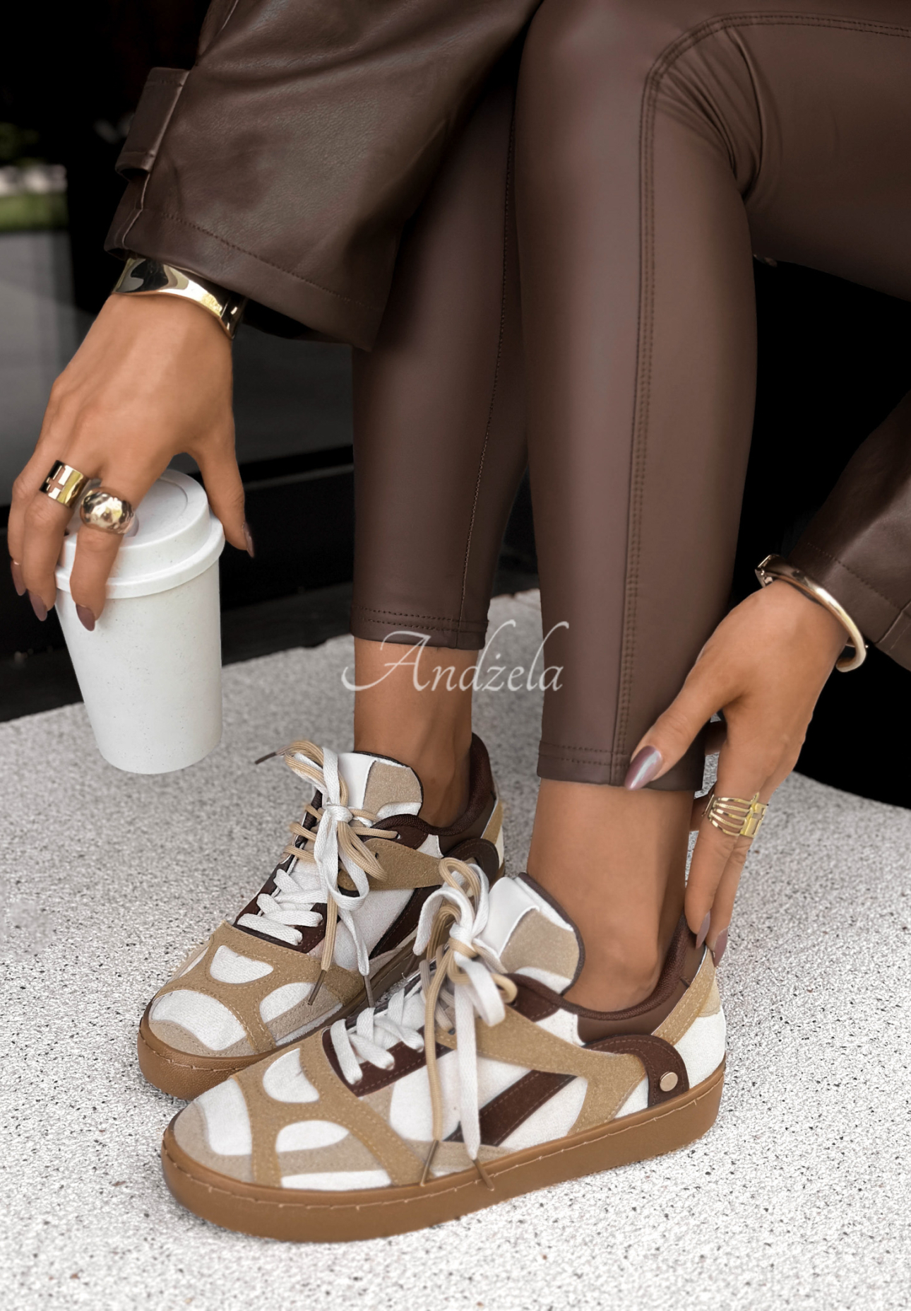 Sneakers Wanted To Stay Beige