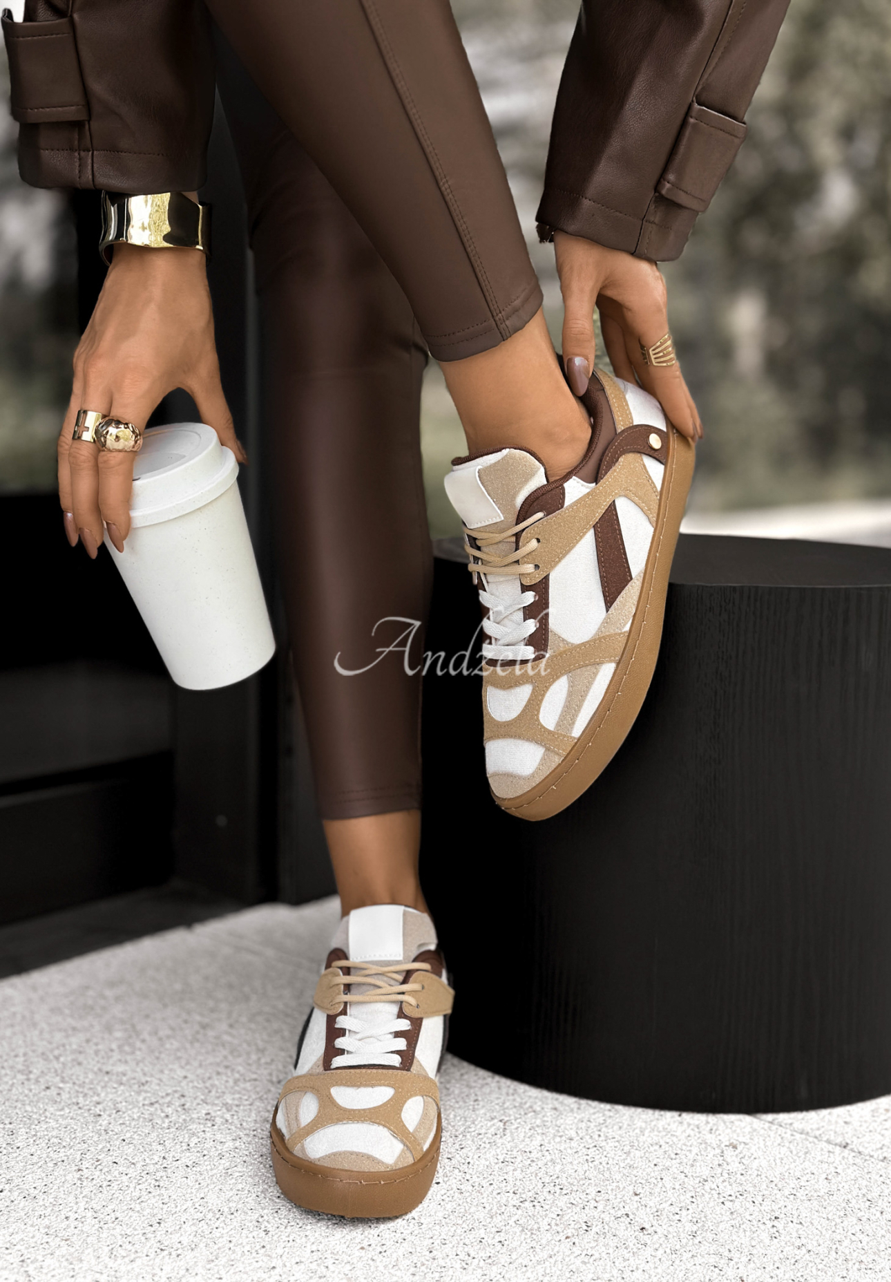 Sneakers Wanted To Stay Beige