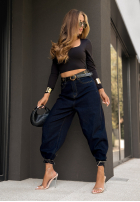 Hose Jeans balloon Like Last Year Dunkelblau
