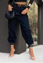 Hose Jeans balloon Like Last Year Dunkelblau