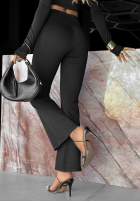 Leggings dzwony No More Waiting Schwarz