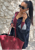 Leggings Glow Up Burgund