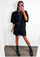 T-Shirt La Milla When You Look Schwarz