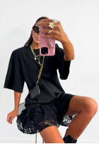 T-Shirt La Milla When You Look Schwarz
