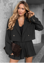 Kurzer Blazer  I Remember Now Schwarz