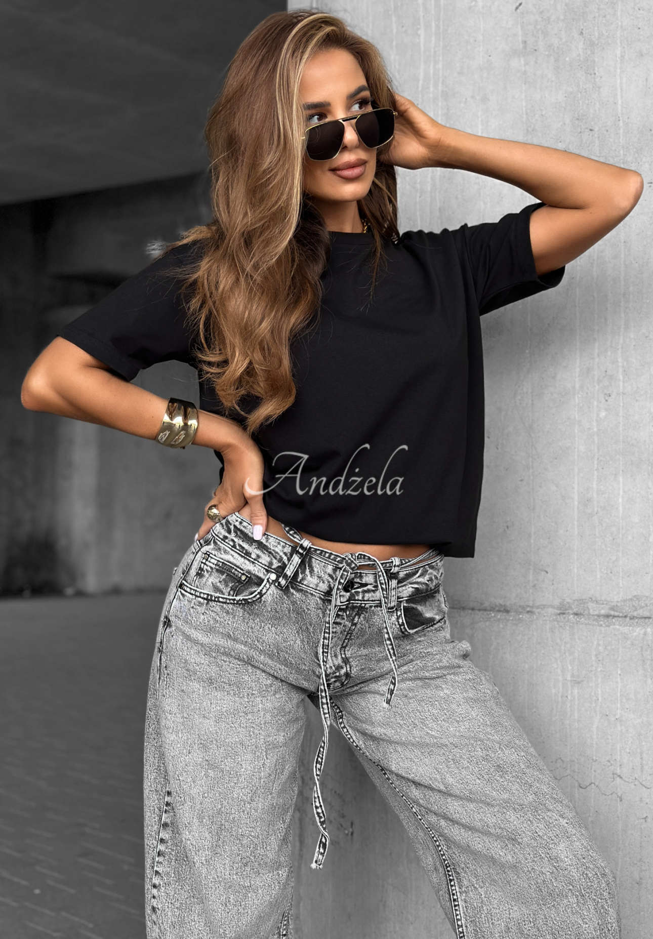 T-Shirt Made For You Schwarz